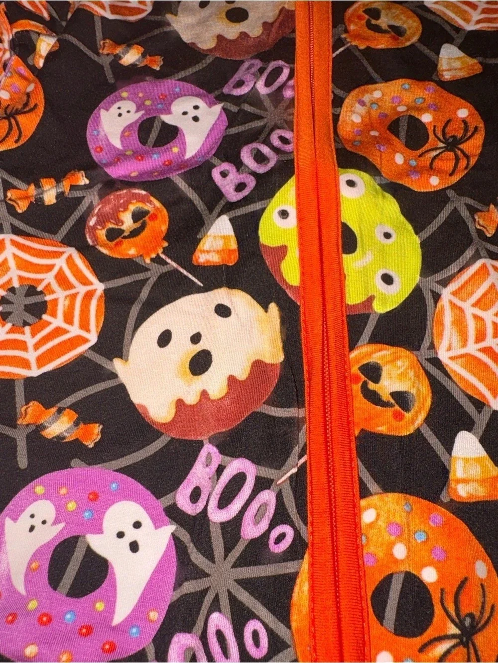 Snuggle Bums Baby Halloween One-Piece Zippy Bamboo Pajamas NWT 9-12 months